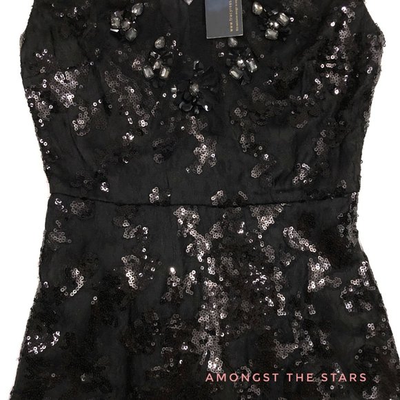 Tracy Reese Embellished Sequin Mini Frock Dress - Picture 8 of 12
